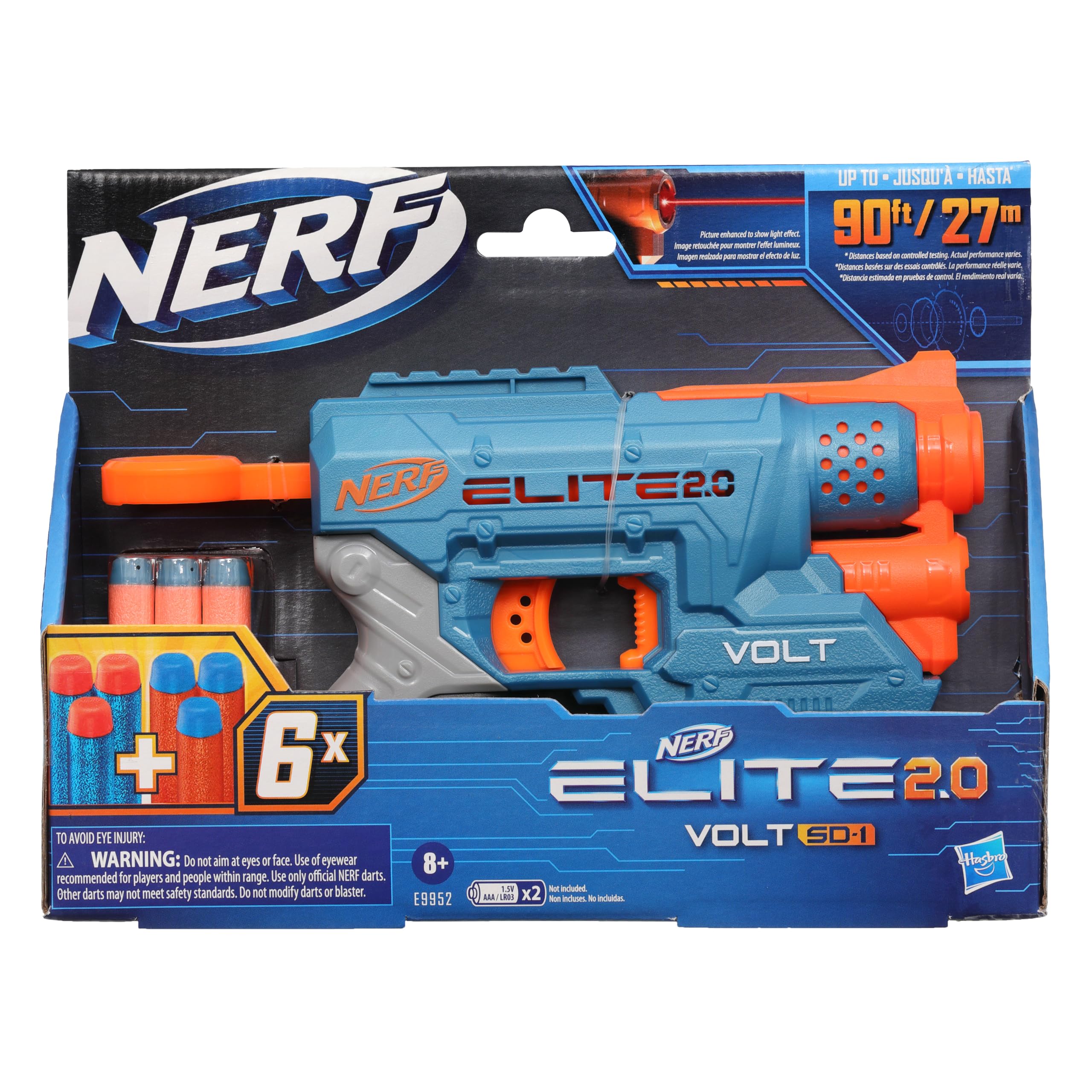 HASBRO NERF ELITE 2.0 VOLT