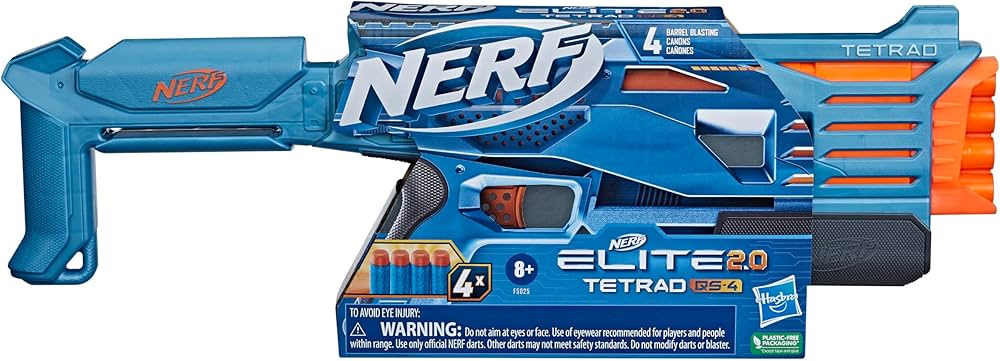 HASBRO NERF ELITE 2 0 TETRAD QS 4