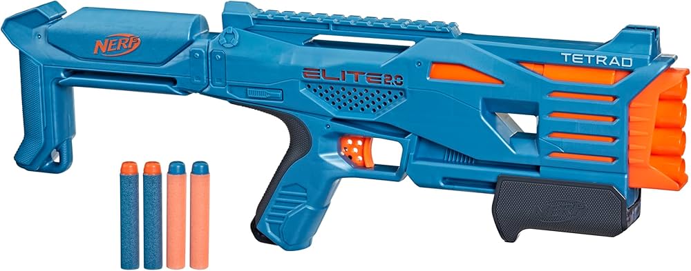 HASBRO NERF ELITE 2 0 TETRAD QS 4