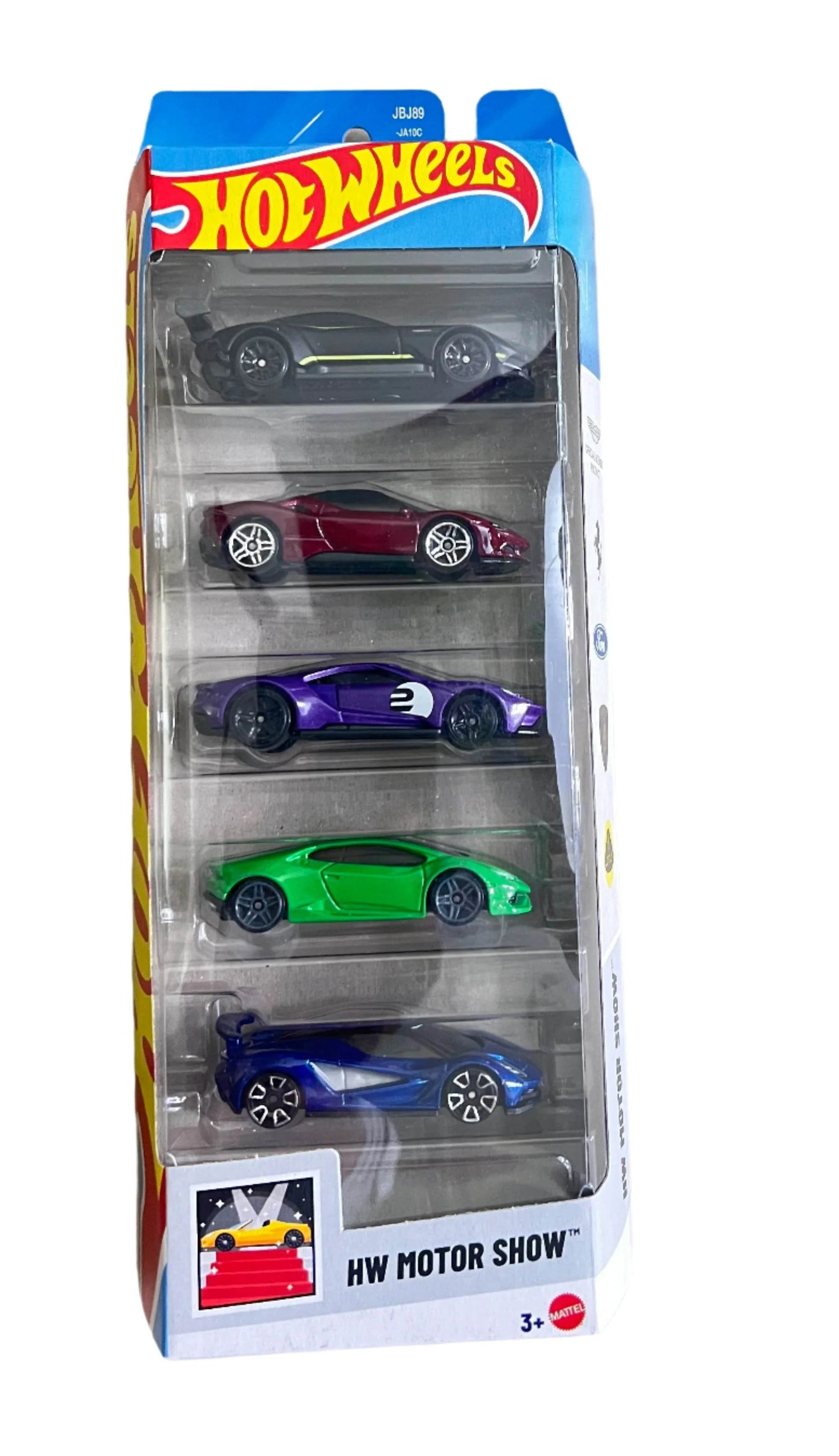 HOTWHEELS FORMULA 1 5 PACK + MOTOR SHOW 5 PACK