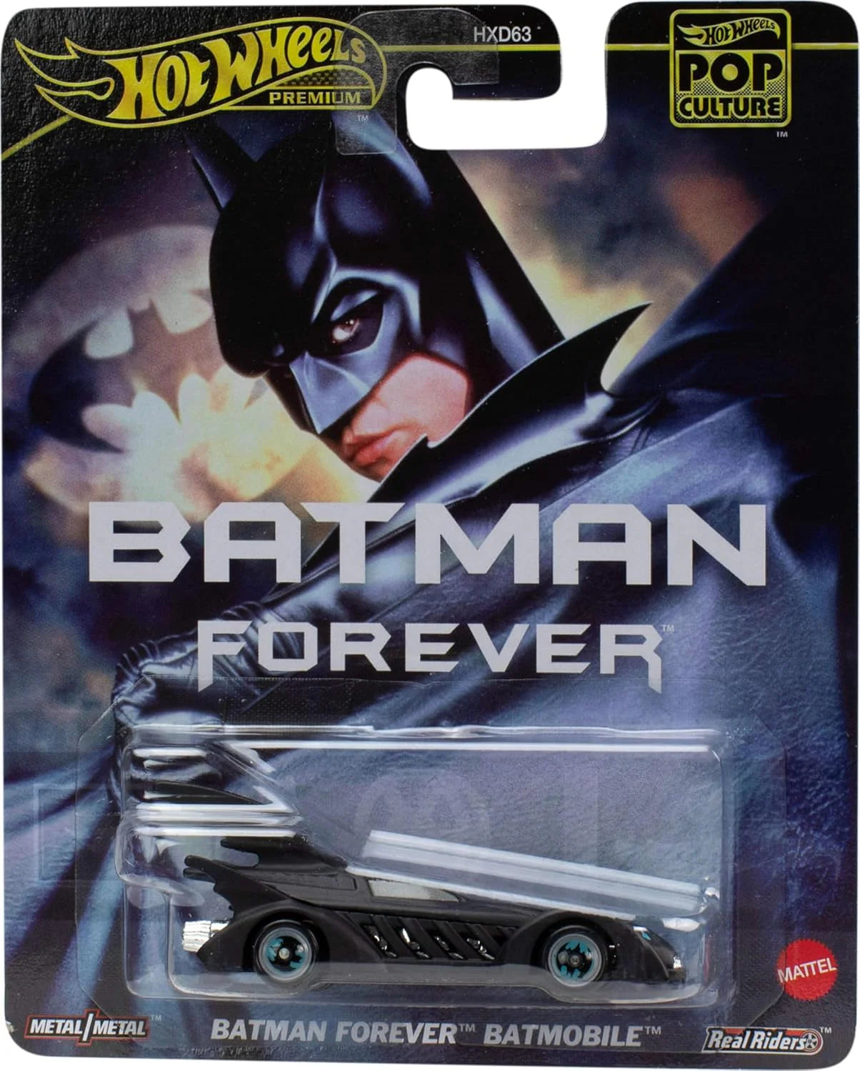 HOTWHEELS POP CULTURE ASS  BATMAN FOREVER BATMOBILE