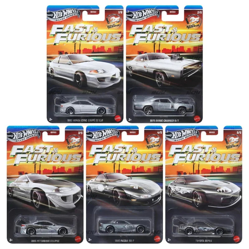 HOTWHEELS  SILVER SERIES FAST AND FURIOUS