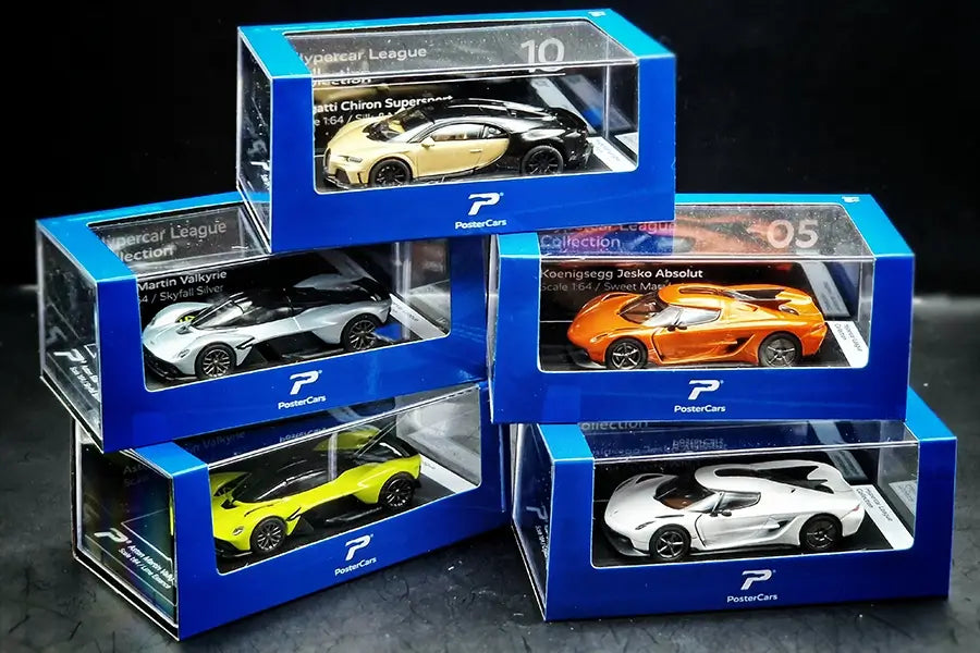 JJ POSTER CAR ASSORTED