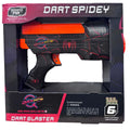 QUICKSHOT NE SPIDEY DART BLASTER 6 DARTS