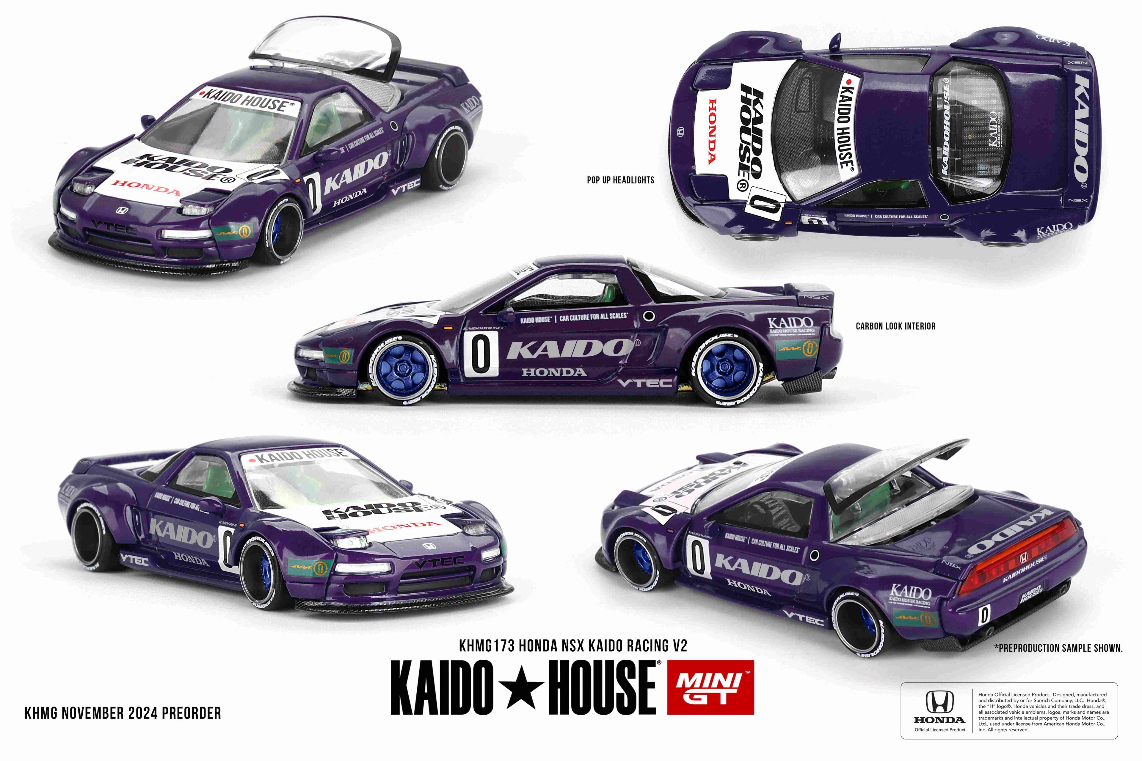 MINIGT HONDA NSX KAIDO RACING V2