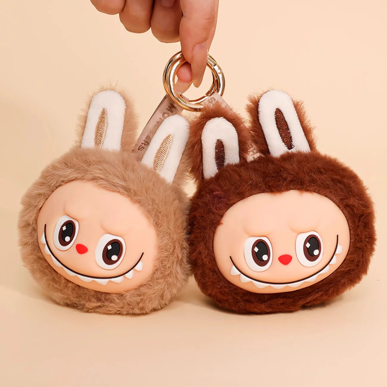 LABUBU FACE KEY CHAIN