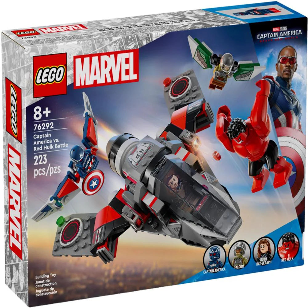 LEGO CAPTAIN AMERICA VS RED HULK