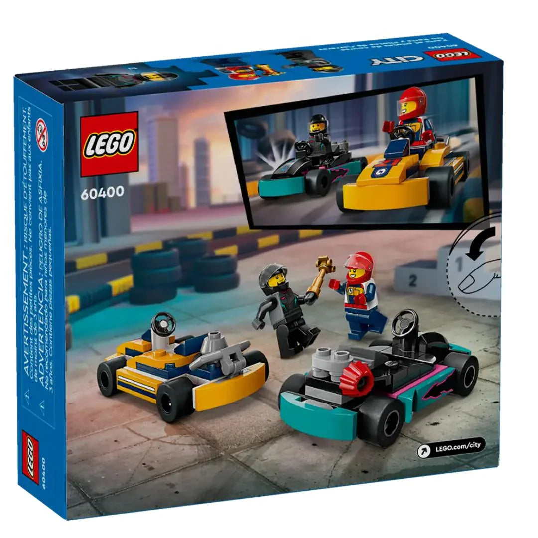 LEGO GO KARTS AND RACE DRIVERS