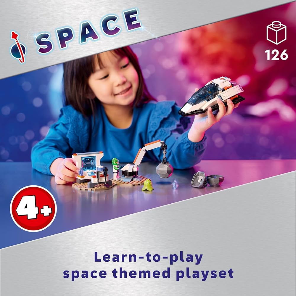 LEGO SPACESHIP AND ASTEROID DISCOVERY