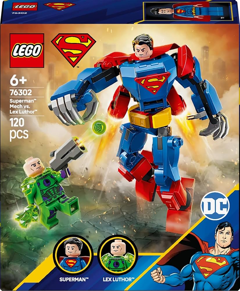 LEGO SUPERMAN MECH VS LEX LUTHOR V29