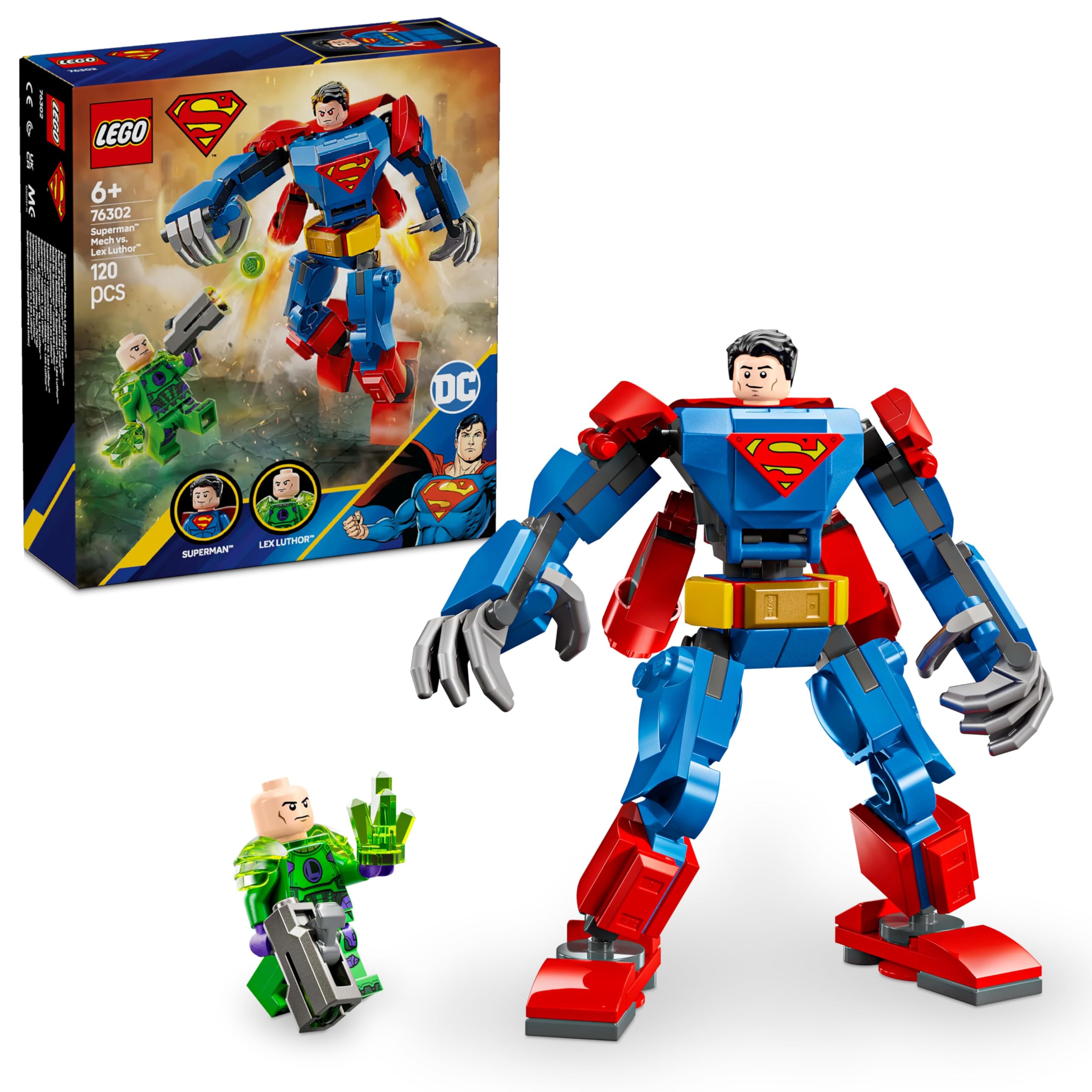 LEGO SUPERMAN MECH VS LEX LUTHOR V29