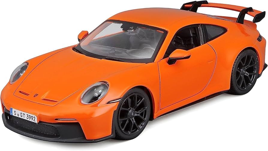 MAISTO BURAGO PORSCHE ORANGE 911 GT3