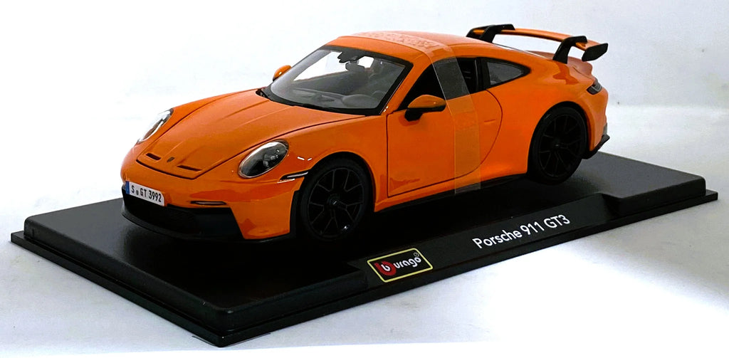 MAISTO BURAGO PORSCHE ORANGE 911 GT3