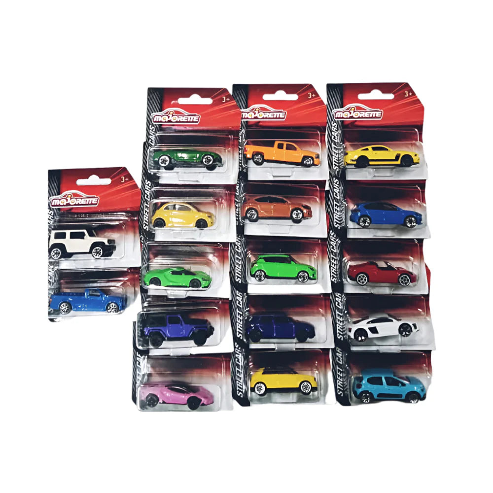 MAJORETTE STREET CARS ASSORTMENT 18-ASS