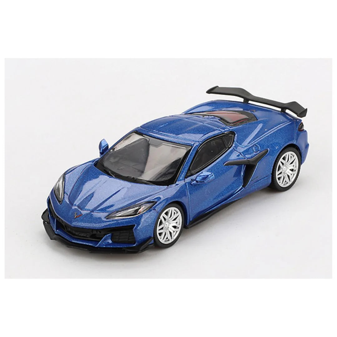 MINIGT CHEVORLET CORVETTE LAKE BLUE METALLIC