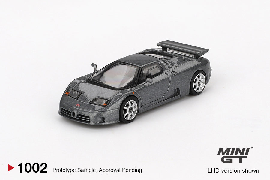 MINIGT BUGATTI EB110 GRIGIO SCURO LHD