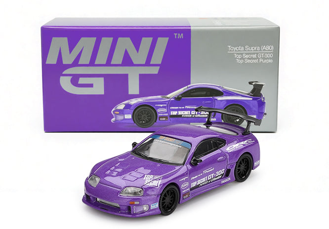 MINIGT TOYOTA SUPRA A80 PURPLE