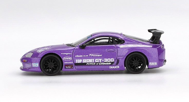 MINIGT TOYOTA SUPRA A80 PURPLE
