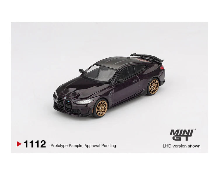 MINIGT BMW M4 M-PERFORMANCE DAYTONA VIOLET 1112