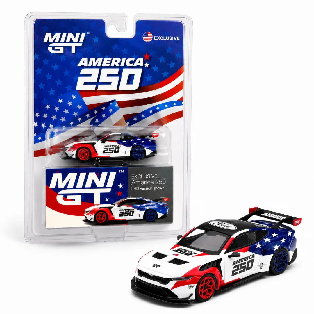 MINIGT FORD MUSTANG GTD AMERICA 250 USA EXCLUSIVE