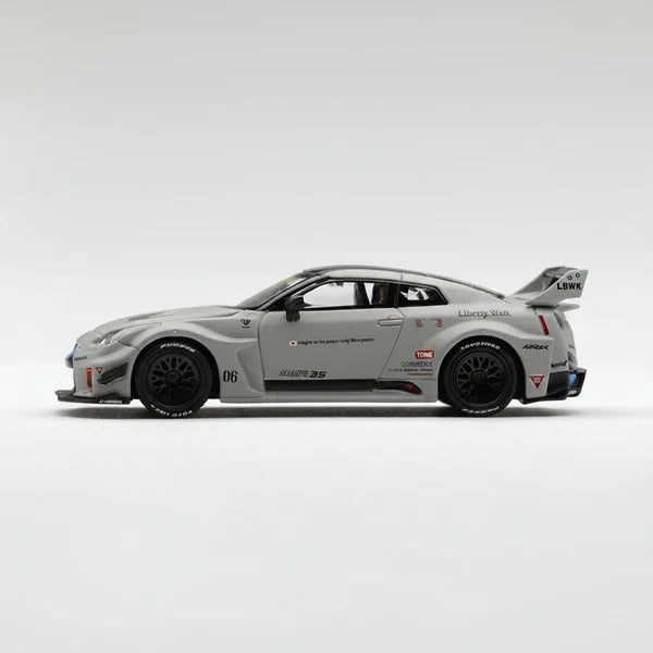 MINIGT NISSAN LB SILHOUETTE WORKS GT 35GT-RR MATT GREY 1248