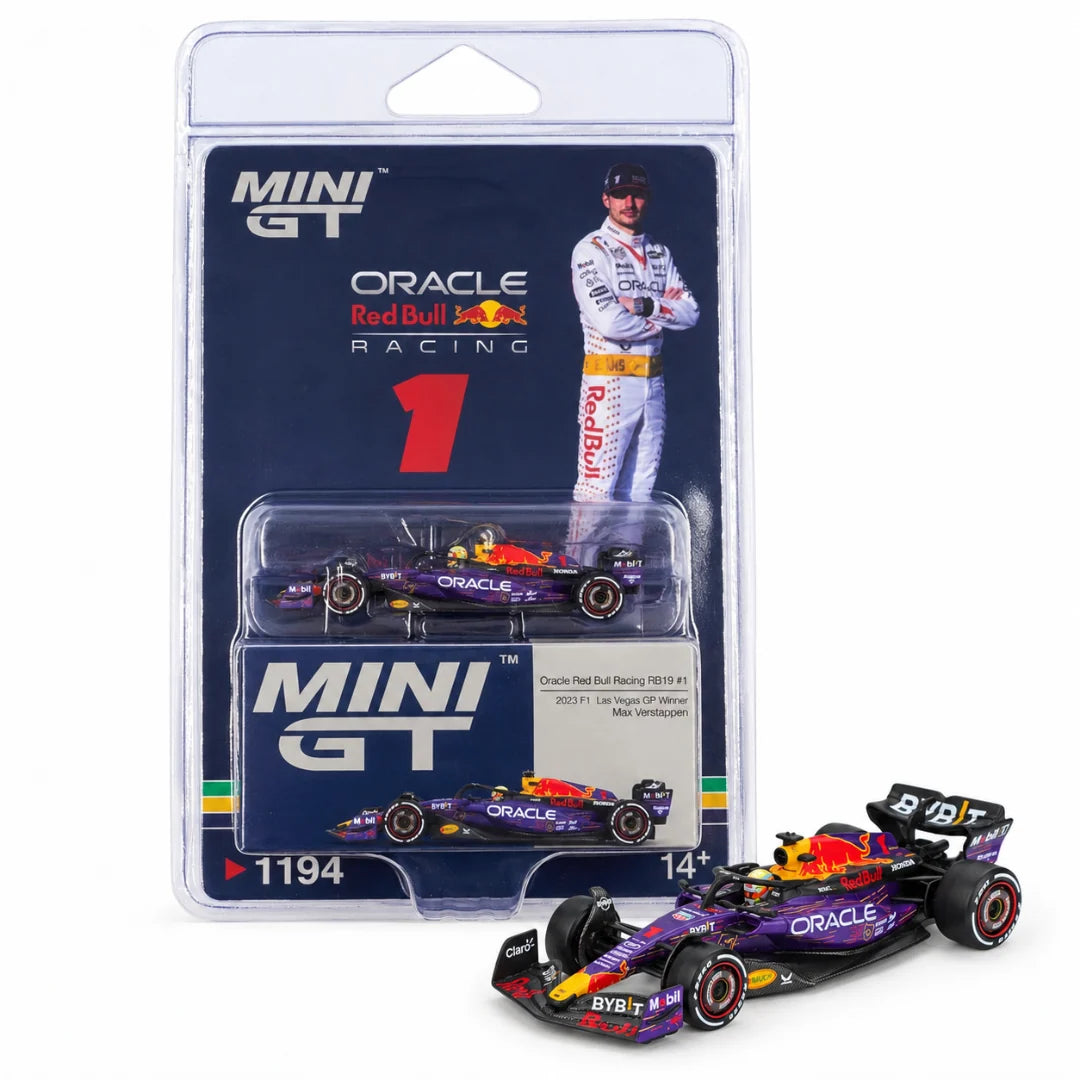 MINIGT ORACLE RED BULL RACING RB19 #1 MAX VERSTAPPEN 1194 BLISTER