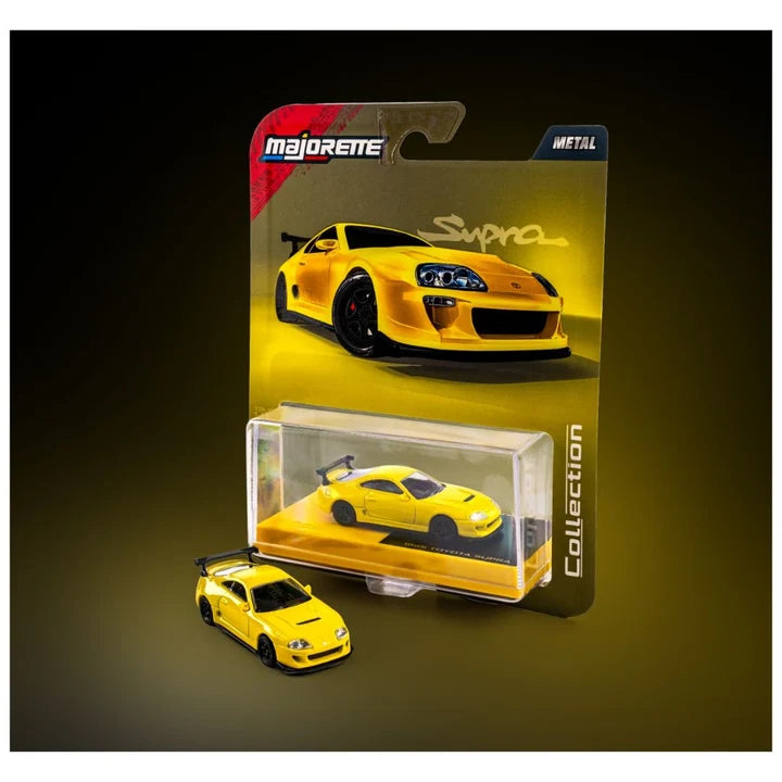 MAJORETTE COLLECTION SERIES WAVE 5 TOYOTA SUPRA + CHEVROLET CORVETTE