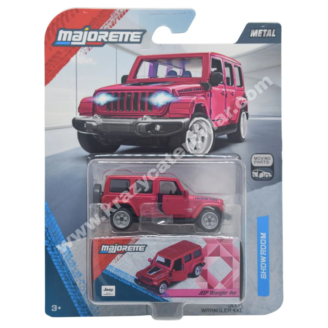 MAJORETTE SHOWROOM DELUXE JEEP WRANGLER  NEW RELEASE