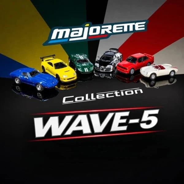 MAJORETTE COLLECTION SERIES WAVE 5 1965 FORD GT40 MK1 + BUGATTI VEYRON 16.4 SUPER SPORT