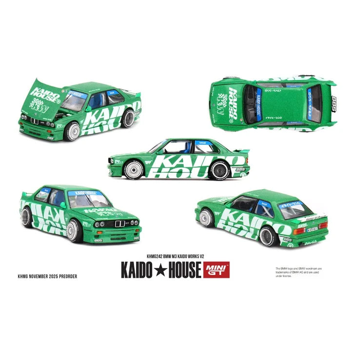 KAIDO HOUSE BMW M3 KAIDO WORKS V2 GREEN