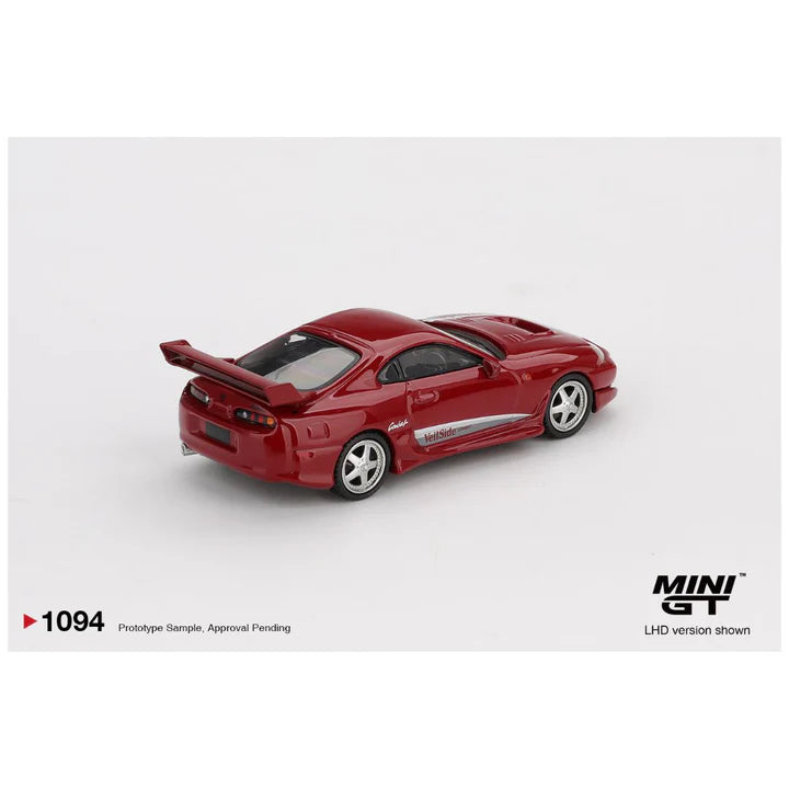 MINIGT TOYOTA SUPRA VEILSIDE COMBAT V-I RED 1094