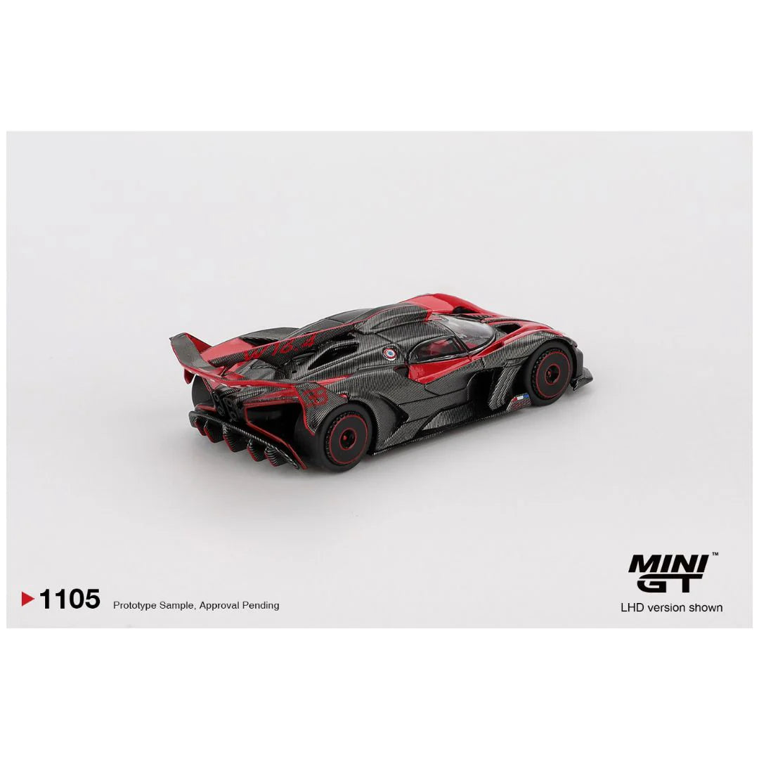 MINIGT BUGATTI BOLIDE RED 1105