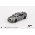 MINIGT NISSAN SKYLINE GT R DARK METAL GREY 1128