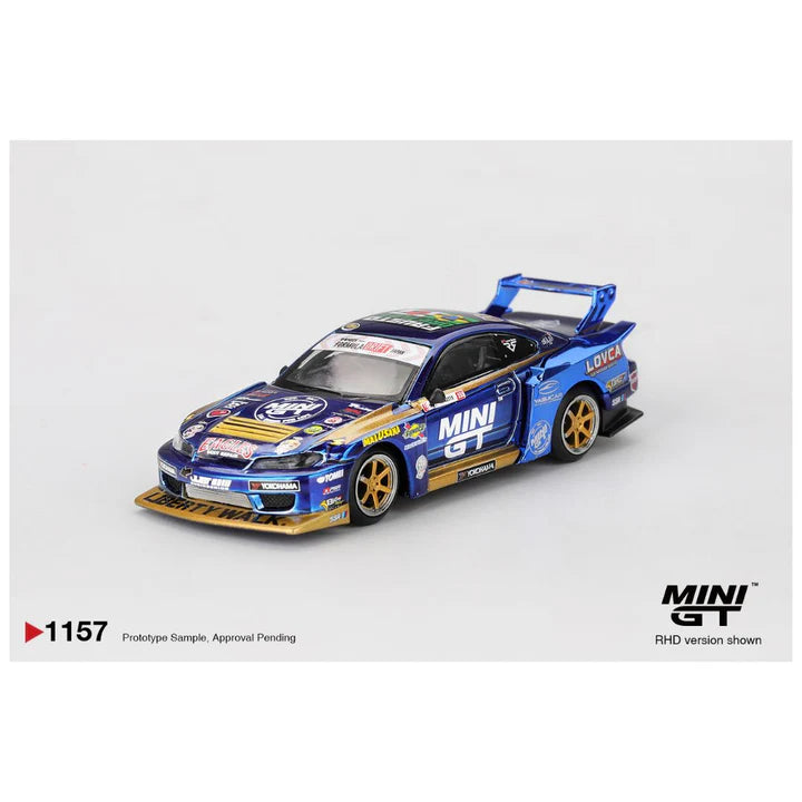 MINIGT NISSAN LB SUPER SILHOUETTE S15 SILVIA 1157