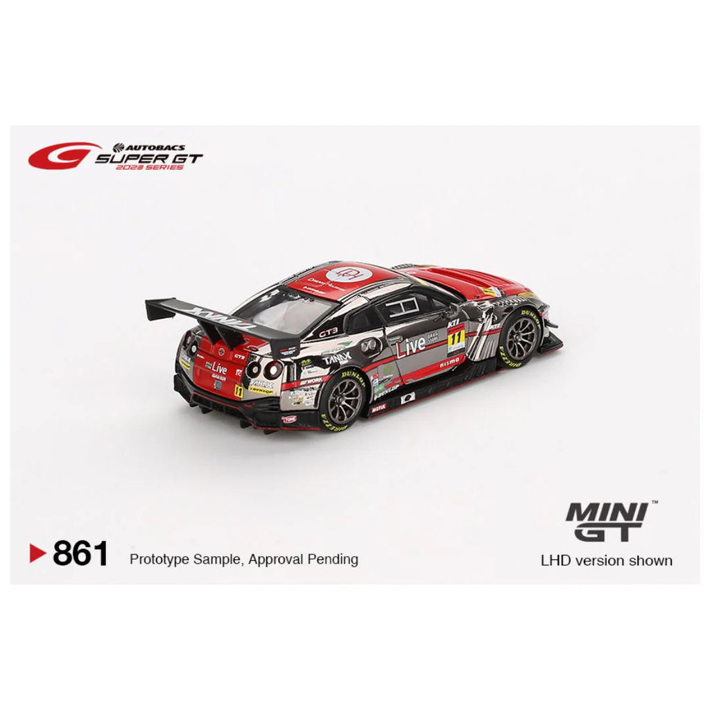 MINIGT NISSAN GTR NISMO GT3 BLISTER 861