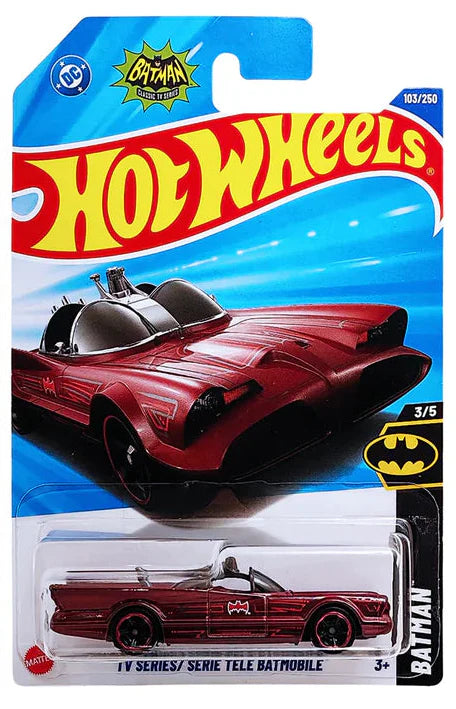 HOTWHEELS BASIC CAR ASSORTMENT P CASE CZINER 21C + TV SERIES BATMOBILE