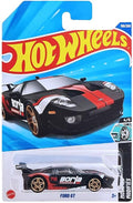 HOTWHEELS BASIC CAR ASSORTMENT P CASE FORD GT + KICK KART