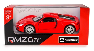 RMZ CITY DIECAST LICENSED CAR  PORSCHE 918 SPYDER
