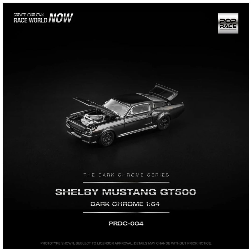 POP RACE SHELBY MUSTANG GT500 THE DARK CHROME SERIES 004