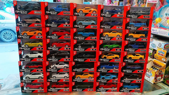 RMZ CITY DIECAST LICENSED CAR MODELS