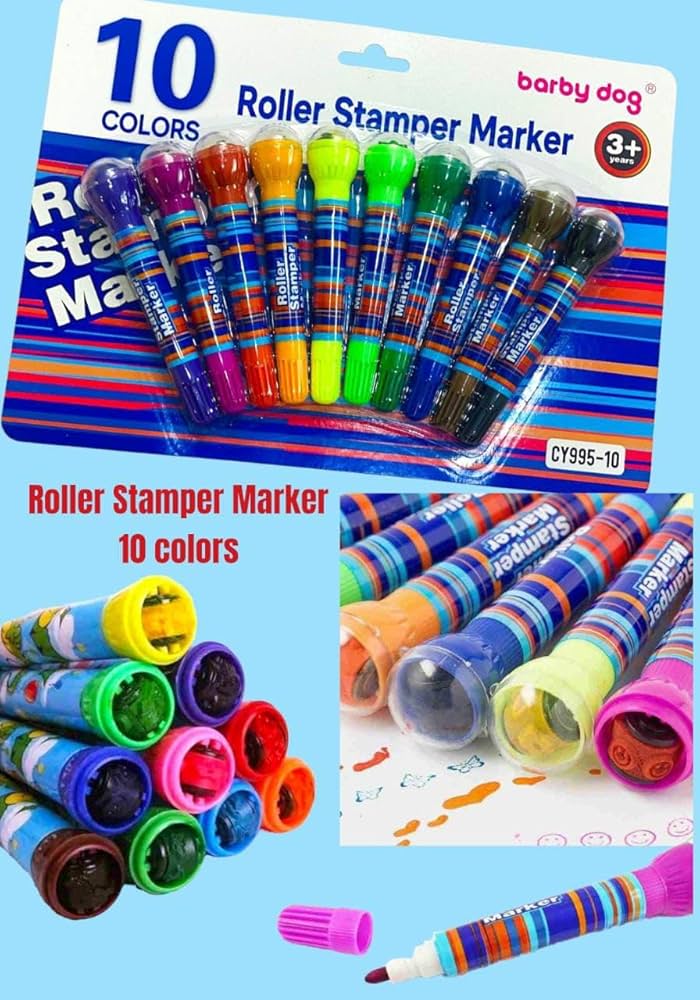 ROLLER STAMP SKETCH 10 SHADES VHV995-10