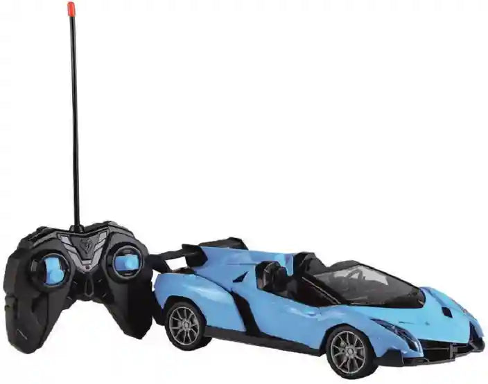 PM ELECTRONIC REMOTE CONTROL CAR BLUE