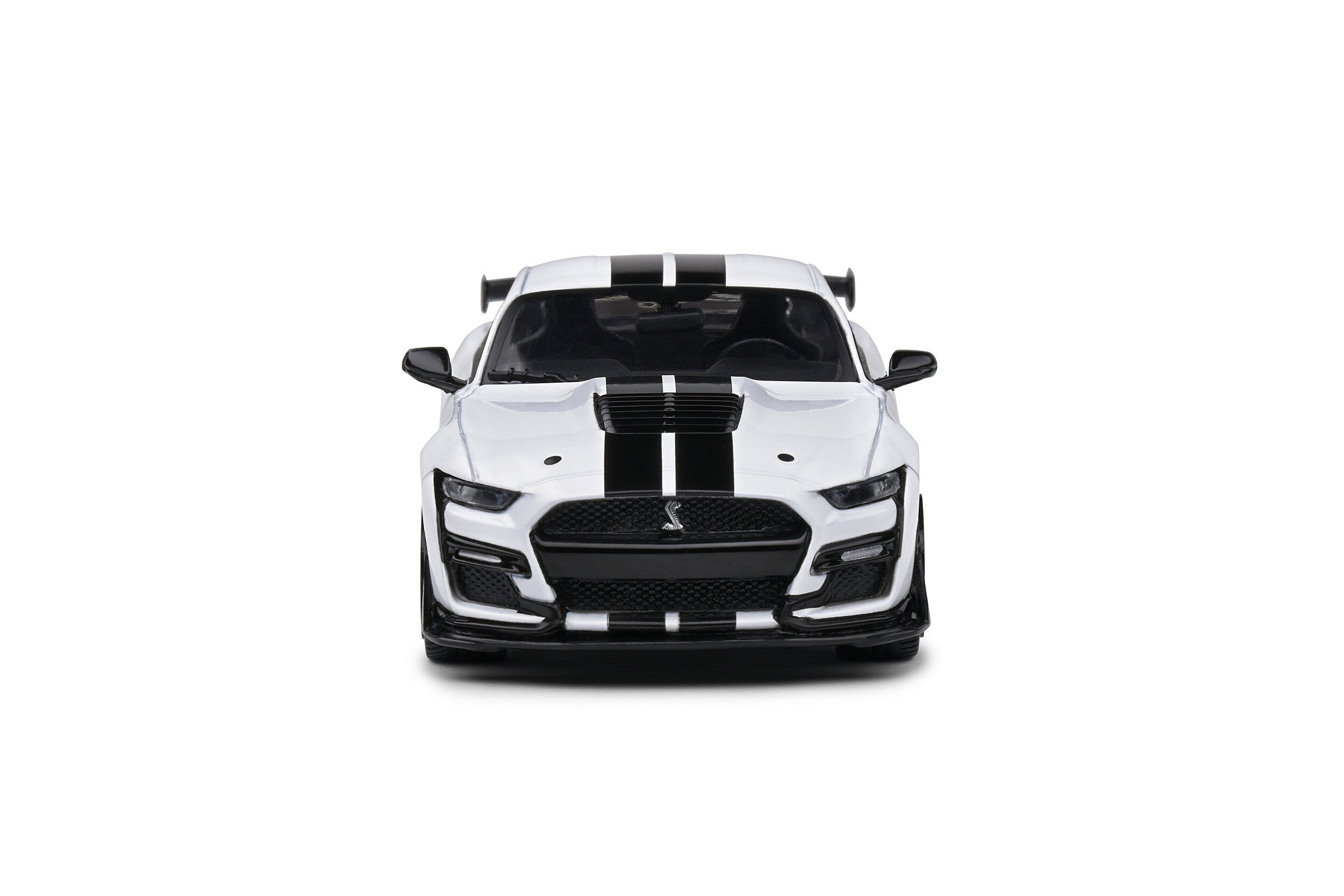 SOLIDO MUSTANG WHITE BLACK STRIPES