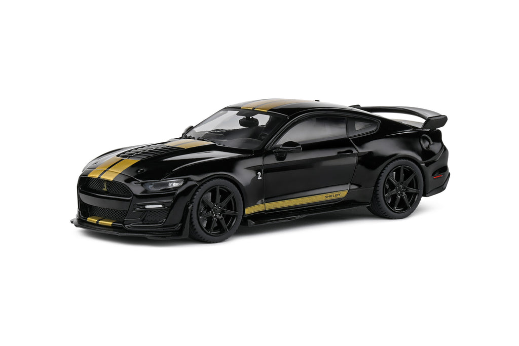 SOLIDO FORD MUSTANG BLACK GOLD STRIPES