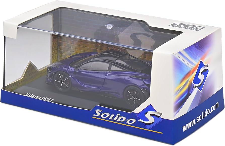 SOLIDO MCLAREN 765LT LANTANA PURPLE