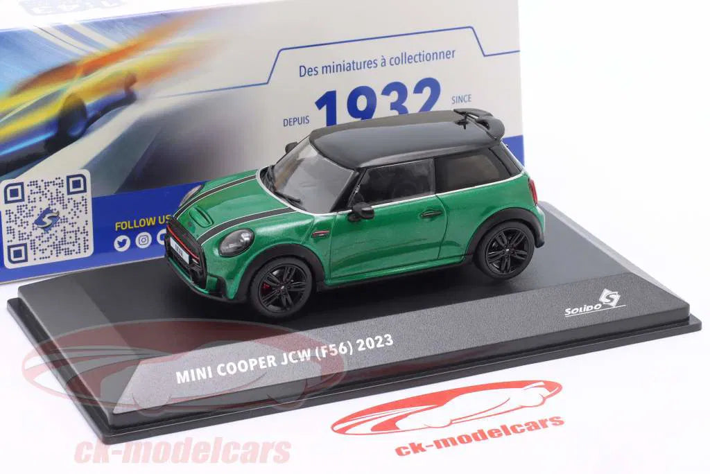 SOLIDO MINI COOPER JCW GREEN