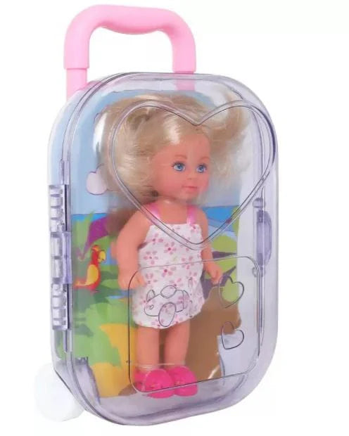 SIMBA EL EVI TROLLEY DOLL 12CM 4ASSO