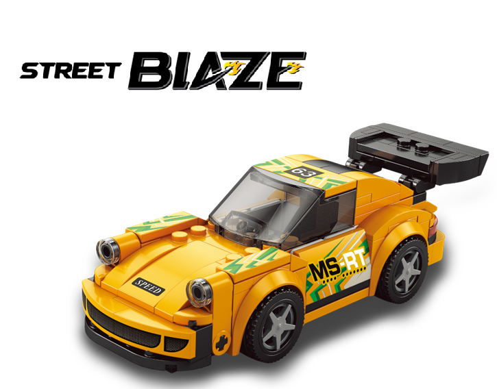 SKOODLE BILDAGO STREET BLAZE INFERNO GT SPORTS CAR