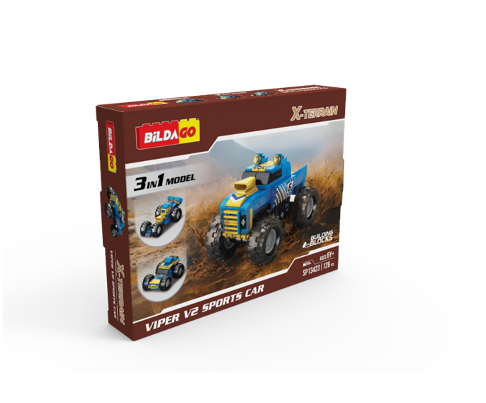 SKOODLE BILDAGO X TERRAIN MUD BLASTER SPORTS CAR