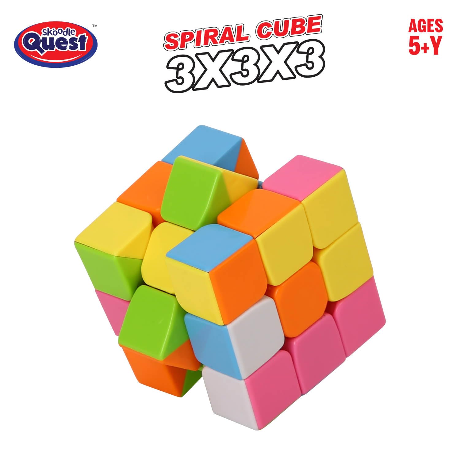SKOODLE QUEST SPIRAL CUBE 3X3X3